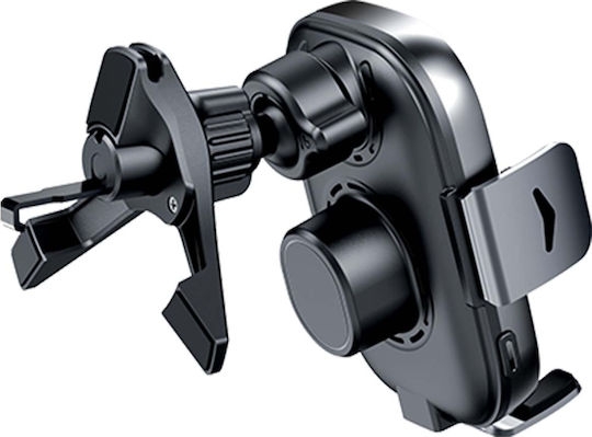 Force Power Car Mount 15w Fast Qi Wireless Charging Black