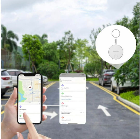 Swissten Find Tag Compatibil Cu Apple Find My Alb