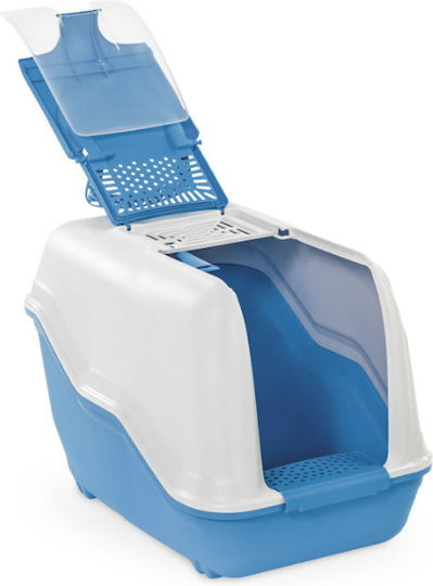 MPS Luxury Netta Maxi Cat Toilet Closed with Filter Green L66 x W45 x H46cm