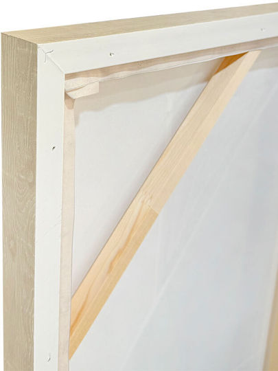 Inthebox Cradle Decorative Painting Frame 82.6x4.3x122.6cm Canvas Beige Brown Black Grey Ps 034671
