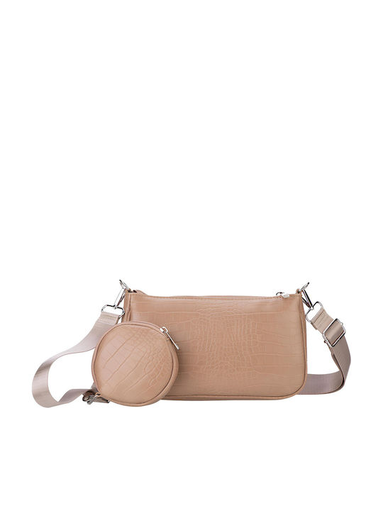 Eko Handbag Round Pocket Ancolis Pink