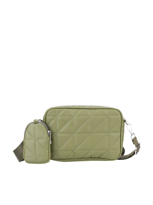 Eko Handbag Pocket Camelia Green