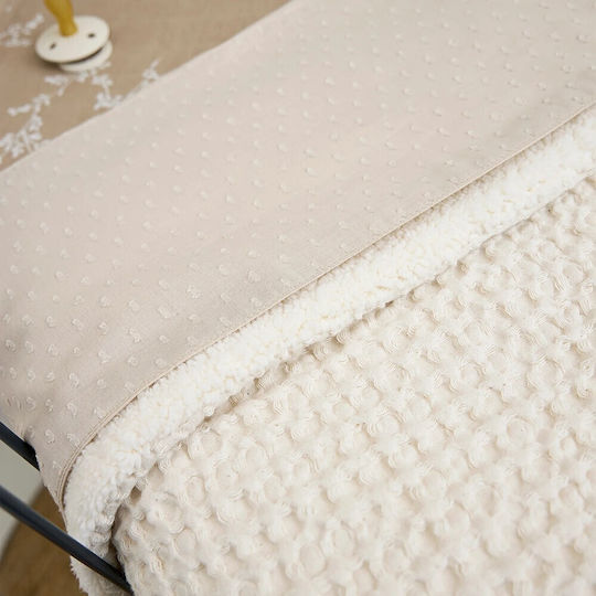 Meyco Decke Waffel Beige 100x150cm