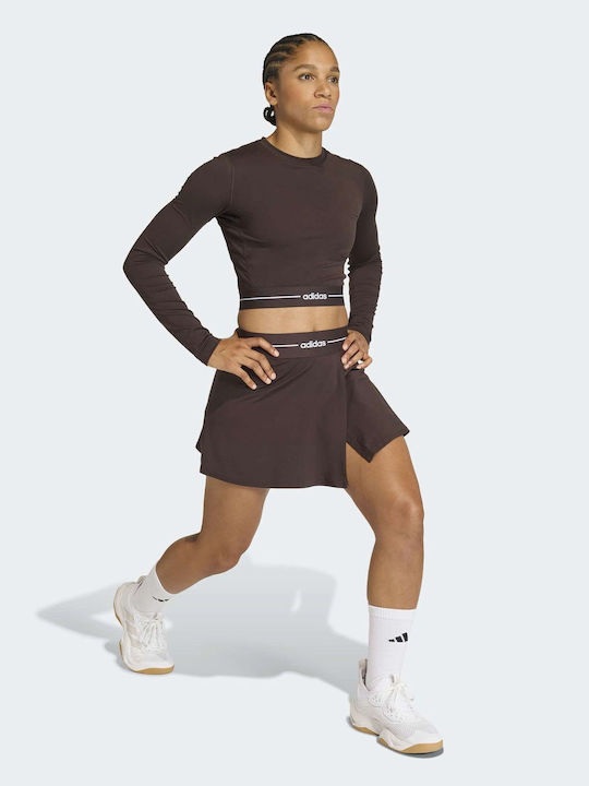 Women's Skirt-Shorts Brown