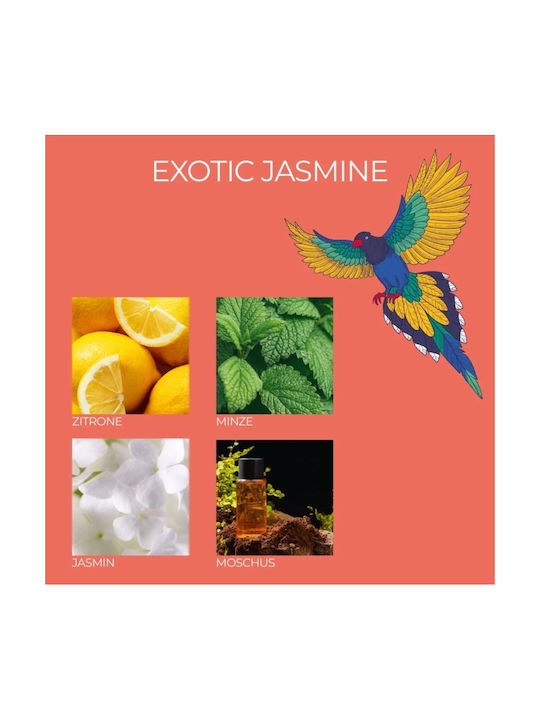 Frida Kahlo Exotic Jasmine Φυτικό Κερί180ml Γιασεμί Μέντα Λεμόνι Μόσχος