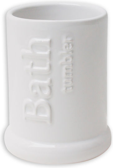 Set Accesorii Pentru Baie Ceramic Alb