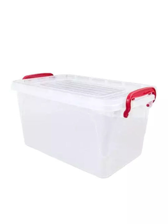 Cyclops Plastic Storage Box with Lid Transparent 43.5x28x20cm 1pcs