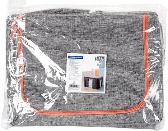 Vilde Fabric Storage Case For Clothes in Gray Color 40x30x20cm 1pcs