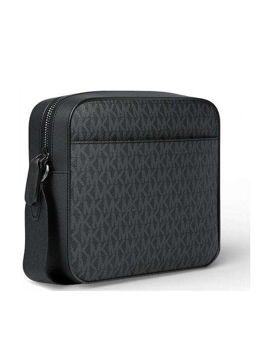 Jet Set Geantă pentru bărbați De umăr / tip crossbody Neagră