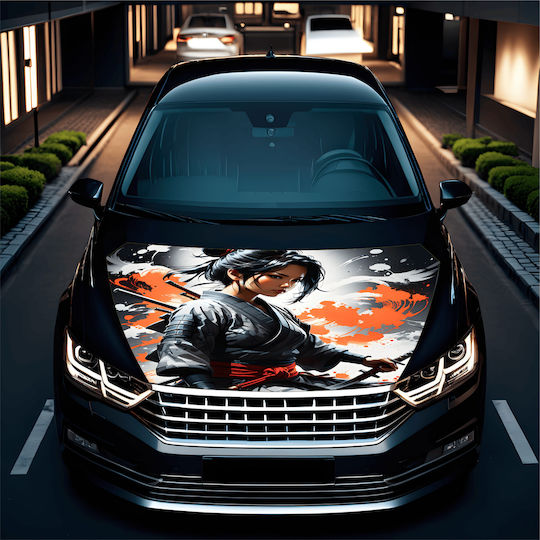 Folie Capotă Auto "hood Art" Rezistentă Exterior Mărime S 150 X 110cm Cod Avx-capota-005s