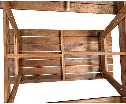 Wooden Masa pentru spații exterioare 150x150x75buc