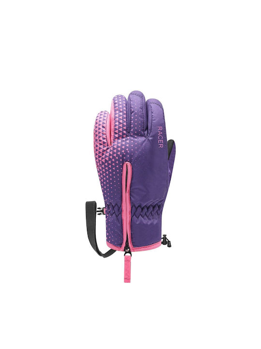 Racer Kids Ski & Snowboard Gloves Purple