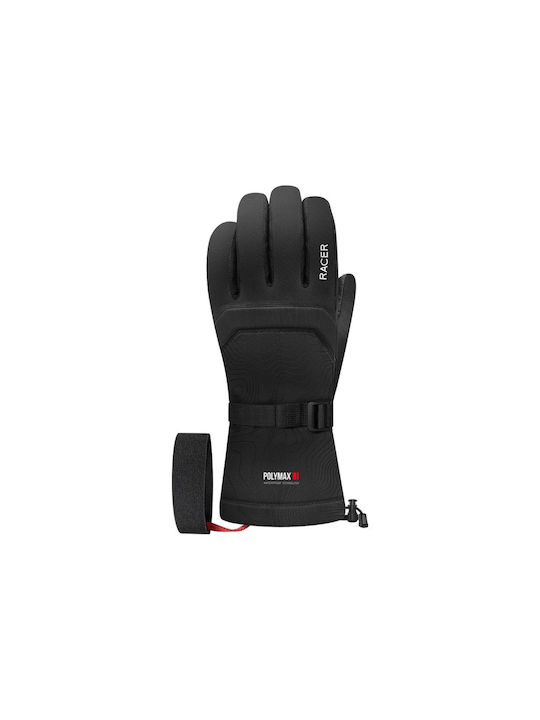 Racer Men's Ski & Snowboard Gloves Black