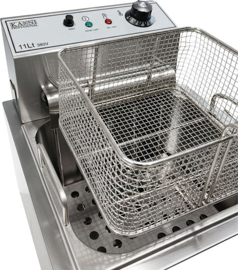 Karni Electric Fryer 7.5kW Capacity 11lt 32.5x43.5x33.5cm