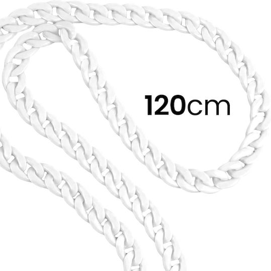 Jaym Smartphone Nackenriemen Universeller Clip Mode 1,20m Weiß Grau