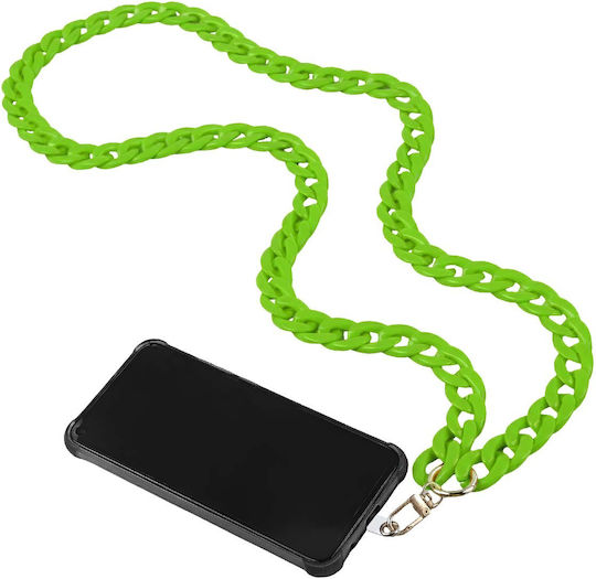 Jaym Smartphone Neck Strap Universal Clip Fashion Model 1.20m Green