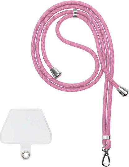 Jaym 150cm Nylon Nackenriemen Smartphone Universalhalter Rosa