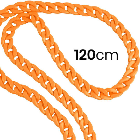 Jaym Smartphone Neck Strap Universal Clip Fashion Model 1.20m Orange