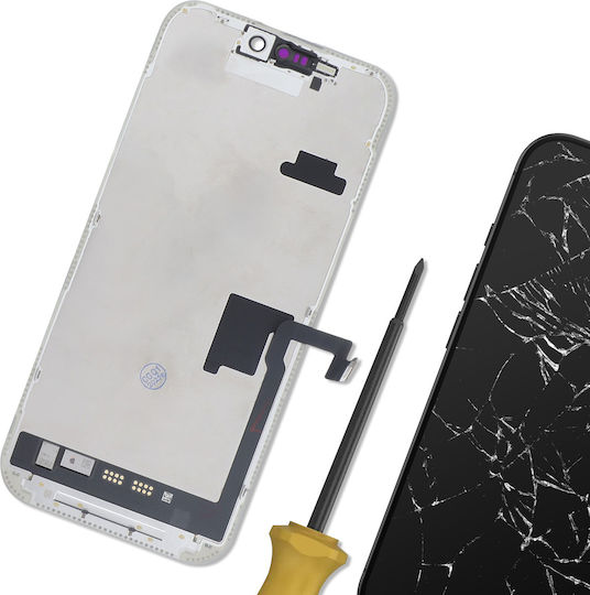 Clappio Full Oled Screen + Touch Glass Iphone 16 Pro Black