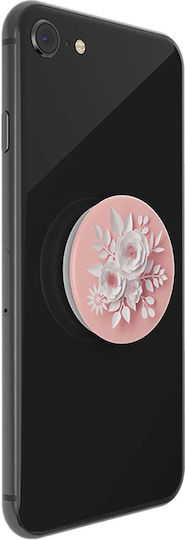 Popsockets Popgrip Stand Paper Flower Design Adhesive Stand Function Pink
