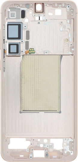 Samsung Original Zentralrahmenteil Galaxy S25 Plus Präzise Sicherer Sitz Rose Gold