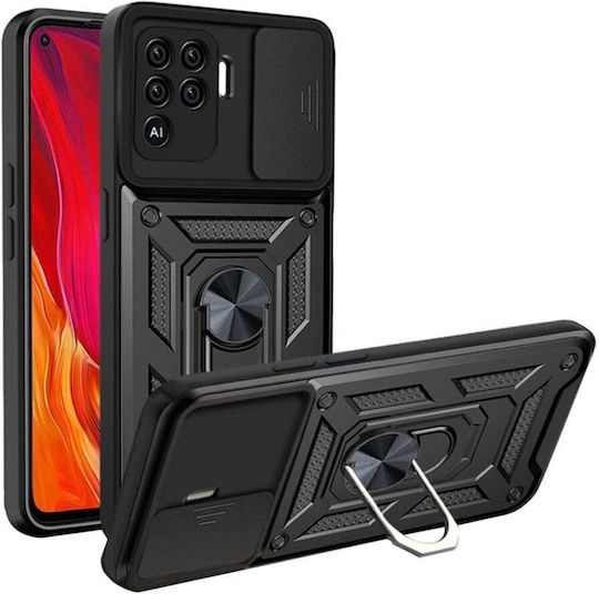 Back Cover Μαύρο (Oppo Reno5 Lite)