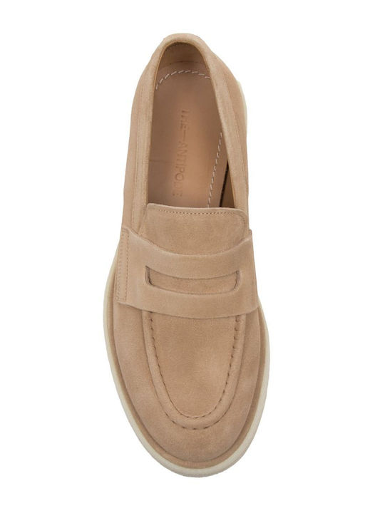 Mocasini barbati in Bej Culori