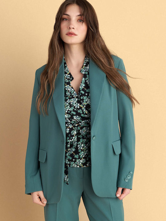 attrattivo Women's Blazer Green