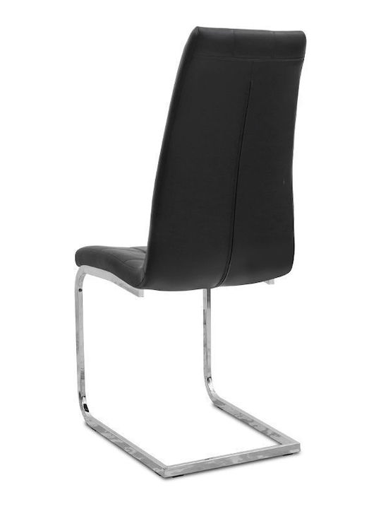 Τραπεζαρία Darlen Vela με 4 Καρέκλες 72x125εκ.