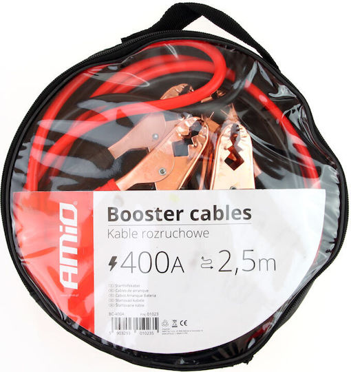 Car Jump Starter Cables Clamps 400a 2.5m