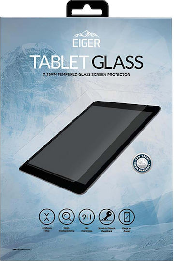 Eiger Tempered Glass Galaxy Tab A8 10.5" Premium Asahi 2.5d Ultra Strong Sienna