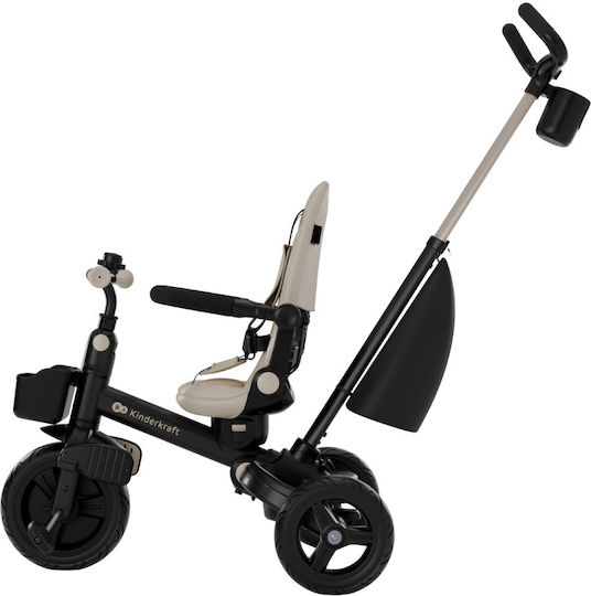 Kinderkraft AVEO 2 Plus Превозно Средство с Ръкохватка за Родител за 9 Месечни Бежов