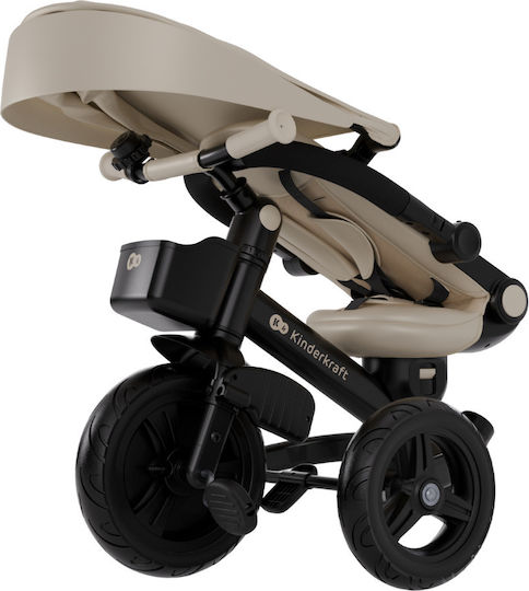 Kinderkraft AVEO 2 Plus Превозно Средство с Ръкохватка за Родител за 9 Месечни Бежов