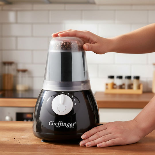 Cheffinger Cheffinger Mixer mit Kunststoff Kanäta 1,5 l 1000W Schwarze PB1.5