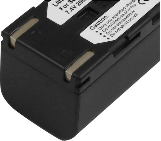 Avizar Batterie 7.4V 2000mAh Camcorder Kompatibel Samsung Sb-lsm160 Schwarz