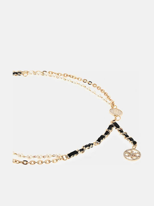Damen Gürtel Kette Gold