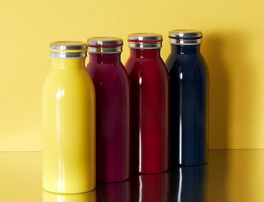 Cook Concept Μπουκάλι Θερμός Ανοξείδωτο 450ml Κίτρινο
