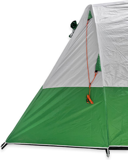 Bigfour Imperial Σκηνή Camping Πράσινη με Διπλό Πανί 3 Εποχών για 10 Άτομα 565x270x200εκ.