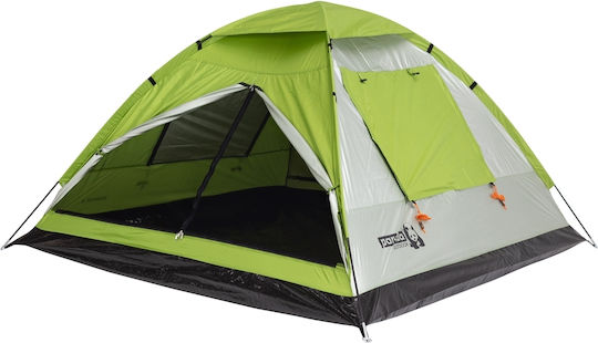 Panda Junior Plus II Summer Camping Tent Igloo Blue for 3 People 205x205x130cm