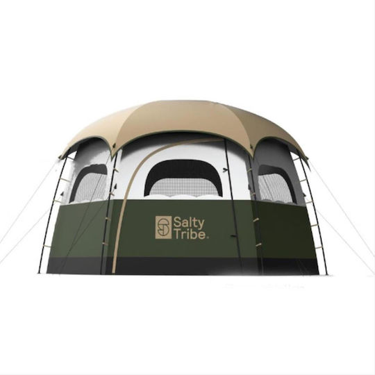 Salty Tribe Hexagon Sky View Camping Tent with Double Cloth 3 Seasons for 6 People 380x330x200cm