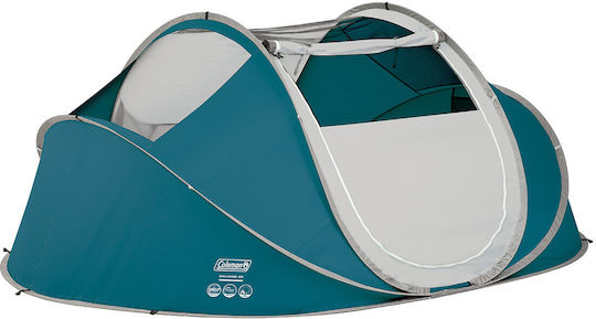 Coleman Galiano 4 Camping Tent Pop Up Blue 3 Seasons for 4 People 280x200x100cm