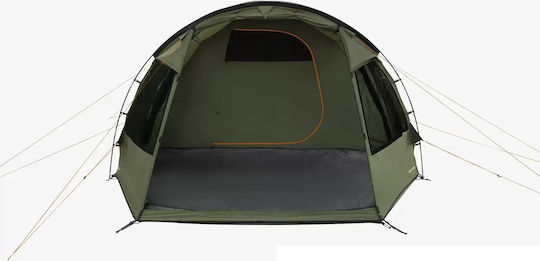 Easy Camp Kinn 5 Camping Tent Tunnel Green 4 Seasons for 5 People 420x310x190cm