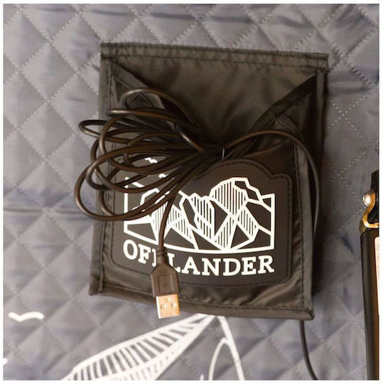 Offlander Fold 4 Sand Cort De Camping Pentru Automobil Maro 3 Anotimpuri Pentru 2 Persoane 210x210x100 cm