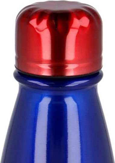 Stor Mickey Mouse Kids Water Bottle Set from Aluminium Minnie Blue 600ml
