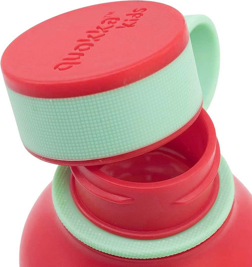 Quokka Ice Kids Kids Water Bottle Plastic with Straw 430ml