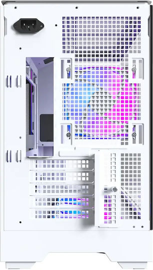 Montech King 15 Pro Gaming Mini Tower Computer Case with Side Window White