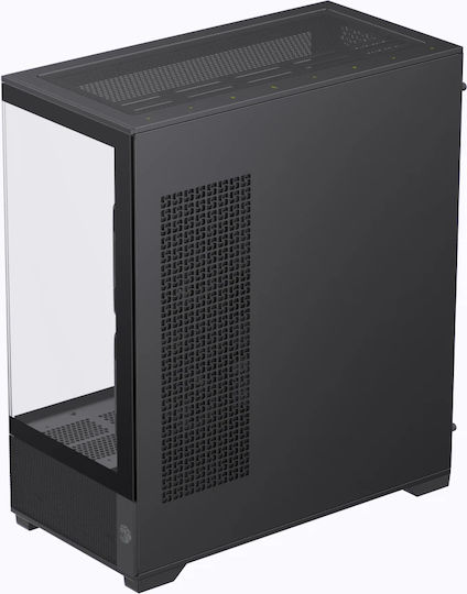 GameMax Vista 2 Gaming Midi Tower Computer Case with Side Window and ARGB Lighting Black