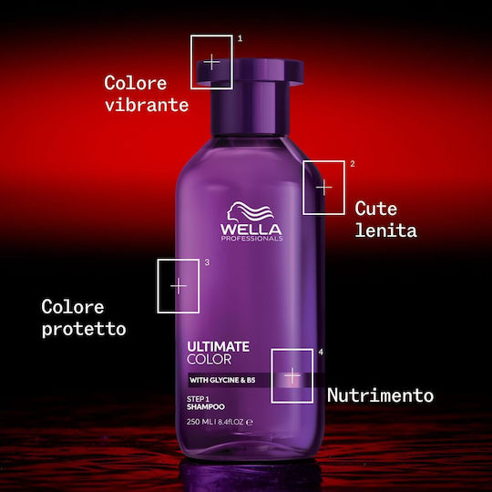 Wella Ultimate Color Shampoo for Color Retention for Coloured Hair 1000ml
