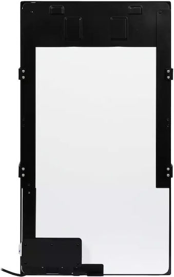 Eurom Sani Radiator Electric Pentru Prosoape Cu Fațadă De Sticlă 400W 83.5x48.1cm Neagră