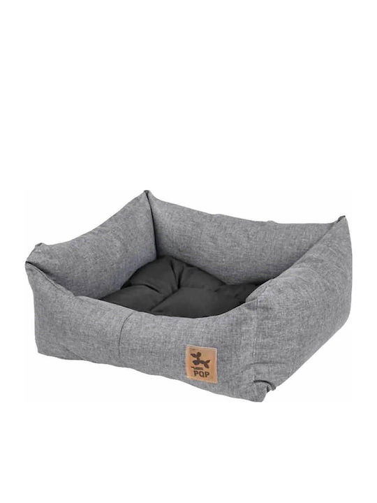 PQP Пуф за Куче Сив 105x95см.